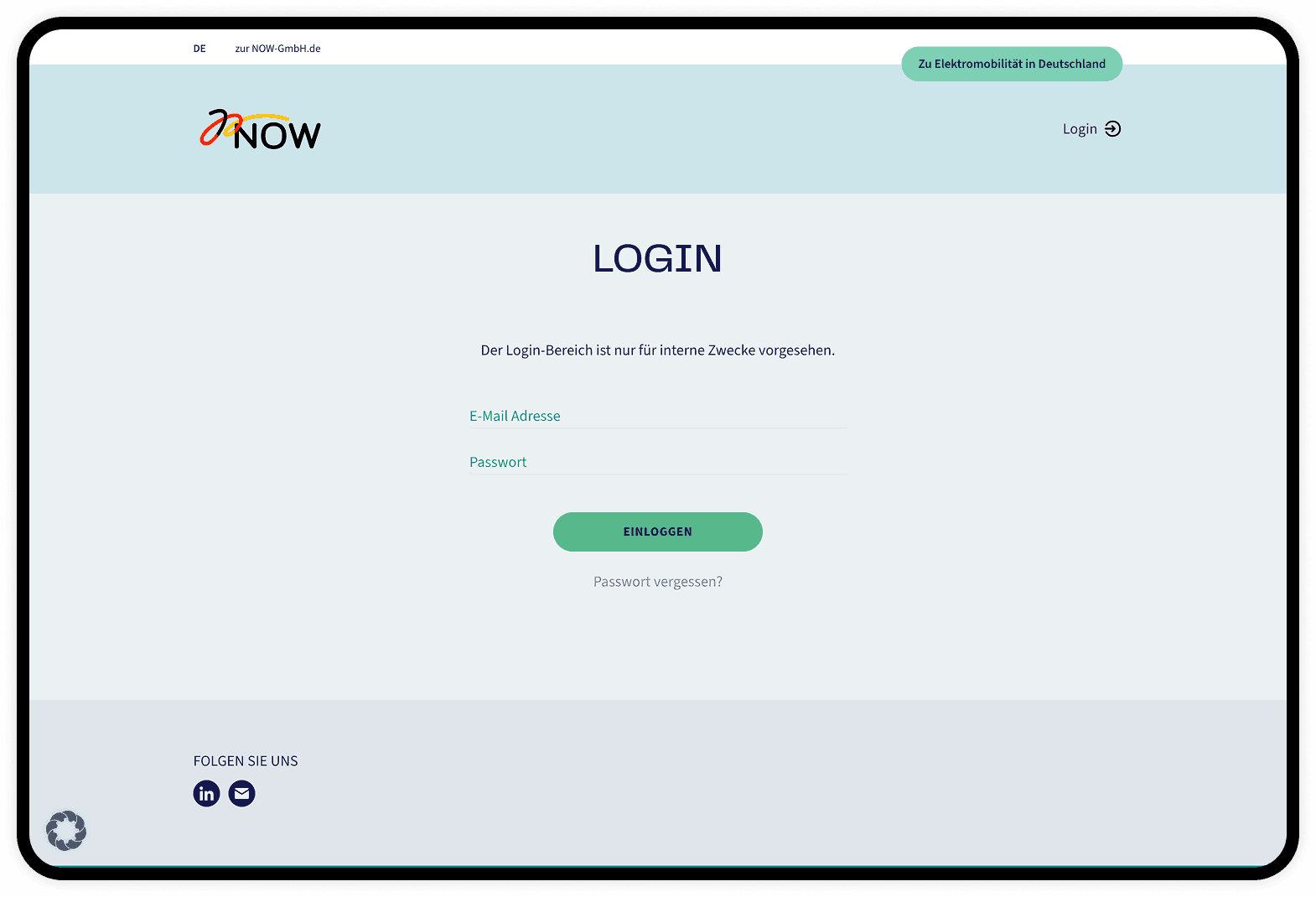 Login-Bereiche für ausgewählte Reports, ohne die offene Seite zu verkomplizieren.