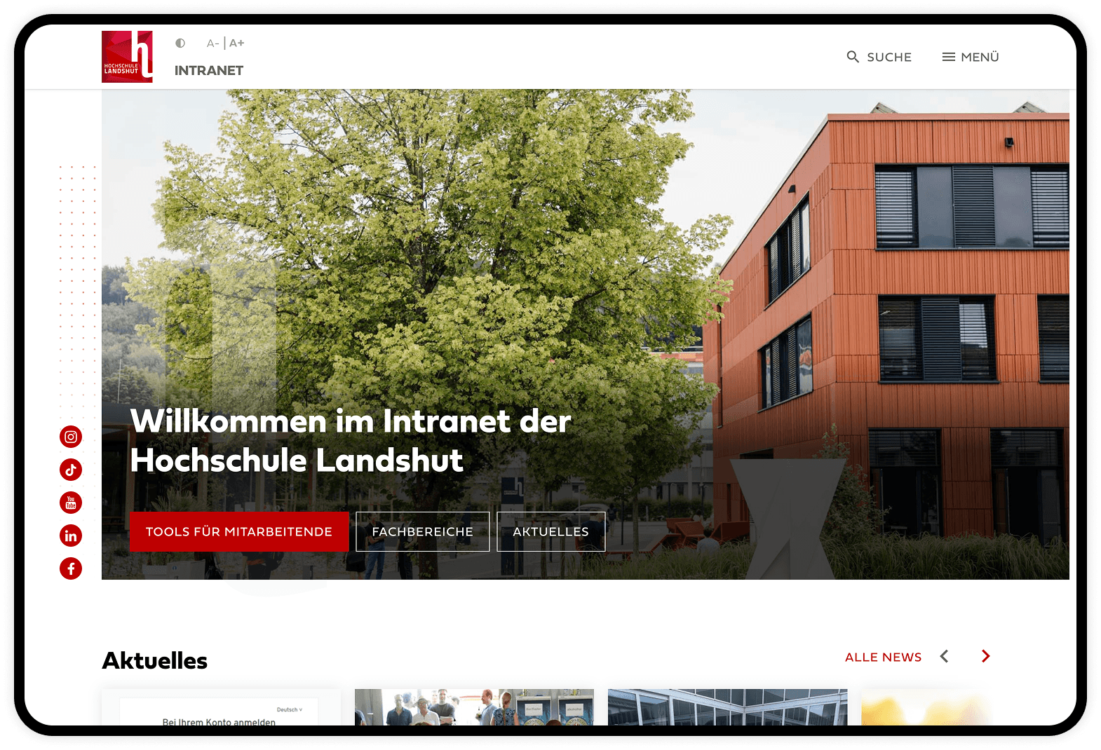 Separates Mitarbeiter-Intranet + Schulungskonzept (Handbuch, Videos, 10+ Termine) + laufender Support.