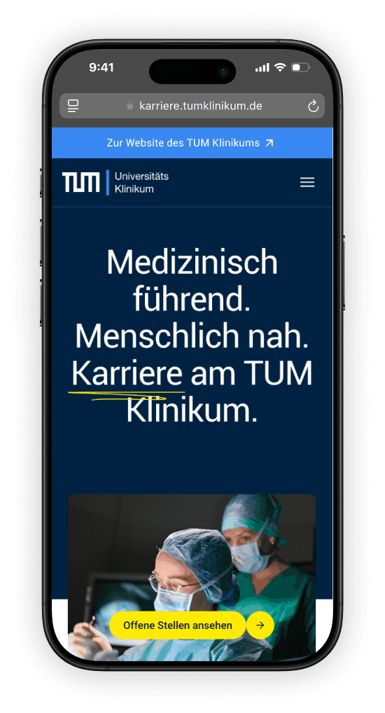 iPhone-Mockup-TUM-Klinikum